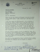 Letter from Theodore L. Eliot, Jr. to Armin H. Meyer, February 19, 1968