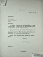 Letter from Armin H. Meyer to Howard R. Cottam, February 13, 1968