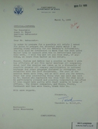Letter from Theodore L. Eliot, Jr. to Armin H. Meyer, March 8, 1968