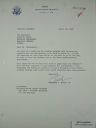 Letter from Theodore L. Eliot, Jr. to Armin H. Meyer, March 18, 1968