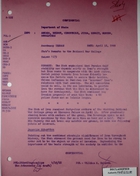 Memo from Armin H. Meyer to Department of State re: Shah's Remarks to National War College, April 15, 1968