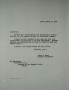 Letter from Armin H. Meyer to Amir Asadollah Alam, April 18, 1968