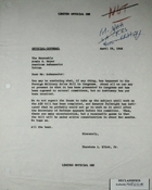 Letter from Theodore L. Eliot, Jr. to Armin H. Meyer, April 29, 1968