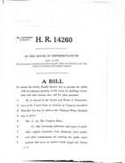 92d Congress 2d Session A Bill To Amend the Public Health Service Act to Provide the Public with an Adequate Quantity of Safe Water for Drinking, Recreation, and Other Human Uses, and for Other Purposes