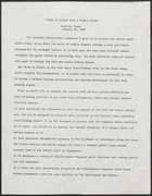 Cache La Poudre Wild & Scenic River: Position Paper, January 16, 1984