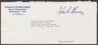Envelope from Hank Brown addressed to Chuck Wanner, undated