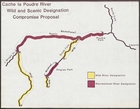 Cache La Poudre River Wild and Scenic River Designation Committee Report Language with Compromise Proposal Map - 5th Draft, February 11, 1986