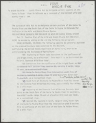 Bill to Amend the Wild and Scenic Rivers Act [from Maggie Fox], [undated]