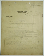 Circular No. 607 Titled Citizenship, Signed Geo. W. Goethals, re: Stipulations and Regulations Applying to U.S. and Panamanian Citizens Employed in the Panama Canal Zone, April 1, 1914