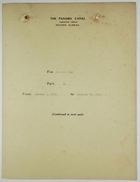 Cover Sheet for File 11-E-5/P, Part II, January 1-December 31, 1916