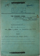 Folder: Panama Canal Executive Office, Asst. Engineer of Maintenance - File PCC-28-B-233 - Race Question in Canal Zone