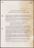 Anti-Apartheid Movement programme of action, re: Isolate Apartheid South Africa -- Sanctions Now, March 21, 1981-March 21, 1982