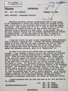 Letter from Ambassador Morrison to Mr. Woodward re: Meeting of Foreign Ministers and Possibility of Effective Action Regarding Cuban Issue, November 15, 1961