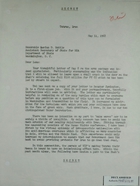 Letter from Armin H. Meyer to Lucius D. Battle re: Arms Package; Maintaining U.S. Relations with Iran, May 11, 1968