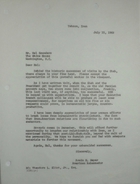 Letter from Armin H. Meyer to Harold Saunders, July 15, 1968