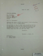 Letter from Theodore L. Eliot, Jr. to Armin H. Meyer re: U.S., UK, and State of Play on Diego Garcia, with Enclosure from London to U.S. Secretary of State, July 24, 1968