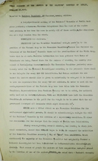 Intelligence Report re: Great Disorder at Meeting of Soldiers' Council of Berlin, November 28, 1918