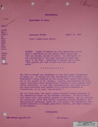Confidential Memo from Armin H. Meyer to Department of State re: Iran's Lemon-Juice Policy, April 21, 1968