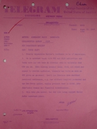 Telegram from Armin H. Meyer to Ambassador Shriver re: Earthquake Relief, September 3, 1968