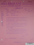 Telegram from Armin H. Meyer to Secretary of State re: Iran Disaster Relief, September 7, 1968