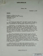 Letter from Armin H. Meyer to Theodore L. Eliot, Jr. re: Median Line Settlement, September 7, 1968