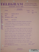 Telegram from Armin H. Meyer to Department of State re: Arab/Israeli Relations and Jarring Mission, November 22, 1968
