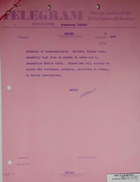 Telegram from Armin H. Meyer re: Invasion of Czechoslovakia