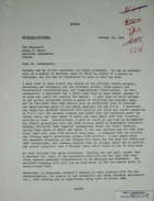 Memo from Theodore L. Eliot, Jr. to Armin H. Meyer re: Military Credit Program, January 16, 1969