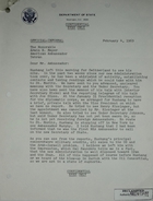 Letter from Theodore L. Eliot, Jr. to Armin H. Meyer, February 4, 1969