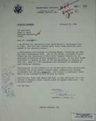 Letter from Theodore L. Eliot, Jr. to Armin H. Meyer, February 25, 1969