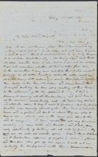 Letter to 'my dearly beloved Margaret', 1st October 1845 (nla.obj-580994049)