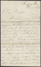 Letter from Thomas Hampton to his brother, 8 January 1855 (nla.obj-581617160)