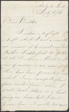 Letter from Thomas Hampton to his brother, 8 July 1856 (nla.obj-581621204)