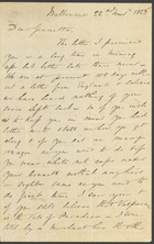 Letter from David Cannan to Jeannette du Bois Raymond, from Melbourne, [1855?] (nla.obj-536512708)