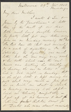 Letter from David Cannan to his mother Mrs Cannan, from Melbourne, 29 November 1855 (nla.obj-536512781)