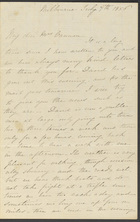 Letter from Jane Cannan to her mother in law Mrs Cannan, from Melbourne, 7 July 1856 (nla.obj-536512802)