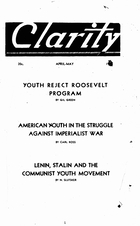 Youth Reject Roosevelt Program