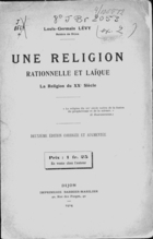Une Religion Rationnelle et Laïque : La Religion du XXe Siècle