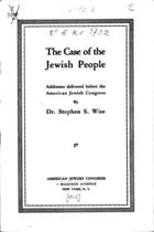 The Case of the Jewish People