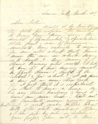 Letter from Green Berry Samuels to Kathleen Boone Samuels, March 25, 1863