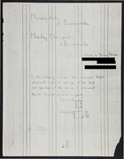 Annotated Draft Copies Of Labanotated Scores Titled 'Mandagskole Af Bournonville'