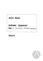 String Quartet No. 1: Tu Dai Oan, the fourth generation