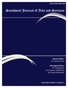 Southwest Journal of Arts and Sciences, Spring 2021, Vol. 1, no. 1