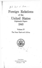 Foreign Relations of the United States: Diplomatic Papers 1943, Volume IV