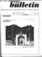 Afghanistan: 2 Years of Occupation, Feature, Excerpt from Department of State Bulletin, Volume 82, Number 2060, March 1982