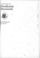 Afghanistan Day, 1984, Proclamation 5165, Weekly Compilation of Presidential Documents, Administration of Ronald Regan, Volume 20 - Number 12,  March 26, 1984