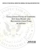 Challenges Faced in Carrying Out Iraq Relief and Reconstruction Fund Activities. January 2006 (Frame No. 0735)
