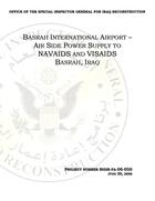 Basrah International Airport—Air Side Power Supply to NAVAIDS and VISAIDS, Basrah, Iraq. June 2006 (Frame No. 0503)