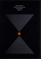 Annual Report Of The United Kingdom Atomic Energy Authority, 1976-1977 (B1736931)