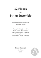 12 Pieces for String Ensemble